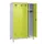 locker voor scheiding van kleding,HxBxD 1950x1200x500mm,4vak