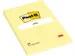 Memoblok Post-it 659 102x152mm geel