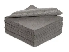 sorbent,mat,LxB 500x400mm,opnamecapaciteit 70l/VE,vlies,donkergrijs