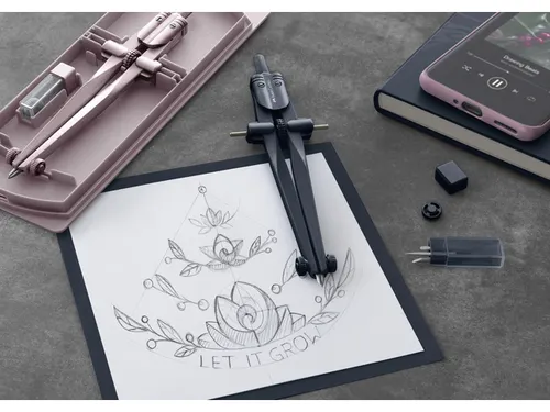Snelverstelpasser Faber-Castell Stream display ass. kleuren diepblauw,