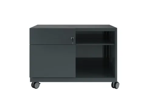 caddy,HxBxD 563x800x490mm,2lade(n),1niveaus,lade/hangmappenframe links