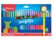 Viltstift Maped Color'Peps Long Life 2.0 set à 24 stuks assorti