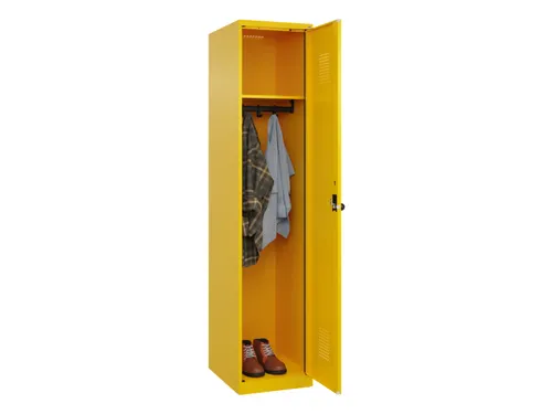 locker,HxBxD 1850x400x500mm,1vak,vak B 400mm,draaigrendel