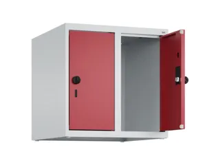 opzetkast,v. locker,2vak.,vak B 250mm,HxBxD 500x500x500mm,vleugeldeur - 2