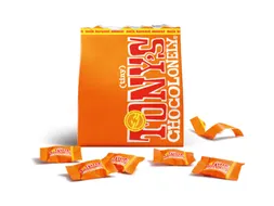 Chocolade Tony's Chocolonely Tiny melk karamel zeezout 135g