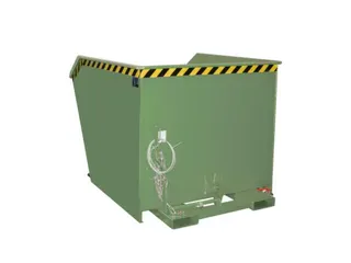 Kiepbak voor spaanders,HxLxB 1090x1640x1280mm,1,5m³,draagverm. 1500kg - 1