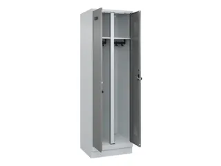 locker voor scheiding van kleding,HxBxD 1950x600x500mm,2vak - 1