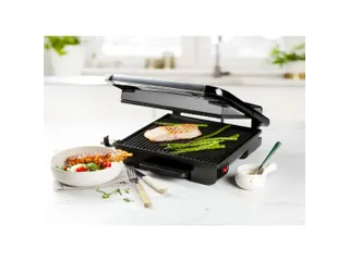 Multifunctionele Contactgrill Inox Zwart - 16