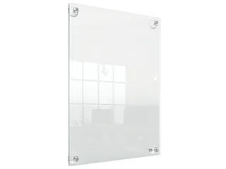 Infobord Nobo Premium Plus A3 acryl wand verplaatsbaar - 1