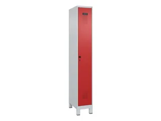 locker,HxBxD 1950x300x500mm,1vak,vak B 300mm,draaigrendel,voeten - 3
