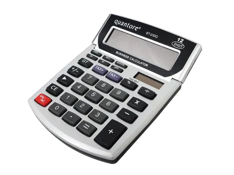 Quantore ST-230Q Dualpower Rekenmachine 12-cijferig display