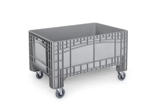 container met grote capaciteit,HxLxB 730x1200x800mm,354l,PE,grijs