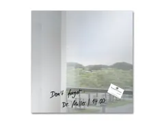 Glasmagneetbord Sigel Artverum 48x48cm Spiegel