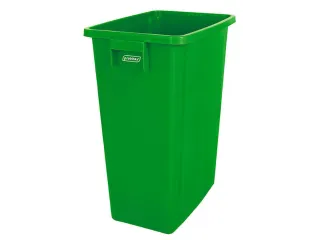 afvalverzamelaar,60l,HxBxD 580x320x460mm,romp PP groen,gesloten - 2