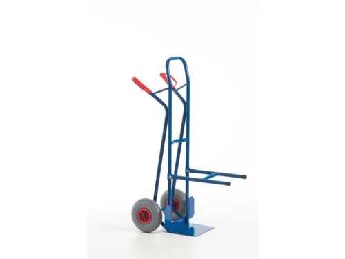 Stoelensteekwagen Luchtbanden 250kg 1300x530mm Steekpl. 300x225mm