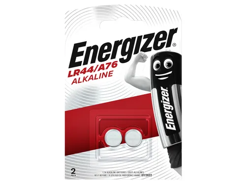 Batterij Energizer knoopcel 2x LR44 alkaline