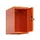 opzetkast,v. locker,1vak.,vak B 300mm,HxBxD 500x300x500mm,draaigrendel