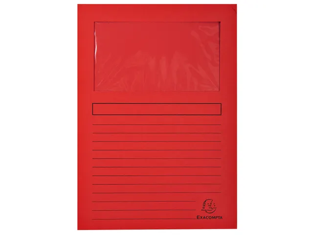 Venstermap Exacompta Forever L-model 120gr assorti 10 stuks