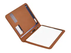 DESQ 3682.07 A4 Conferentiemap inclusief Schrijfblok Bruin