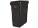 Slim Jim Afvalcontainer Met Luchtsleuven 60 Liter Bruin