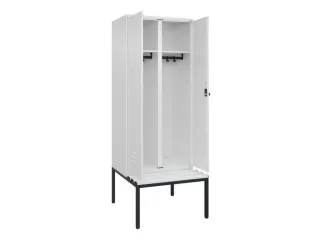 locker voor scheiding van kleding,HxBxD 2120x800x815mm,2vak - 2