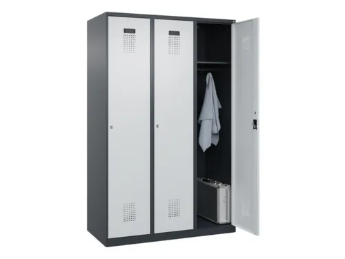 locker,HxBxD 1850x1200x500mm,3vak,vak B 400mm,cil.-slot