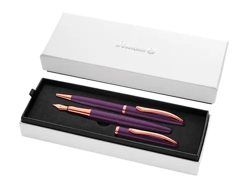 Schrijfset Pelikan Jazz Noble Elegance K36+P36 medium violet