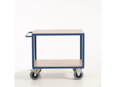 tafelwagen,draagverm. 600kg,2etage(s),laadvl. LxB 1000x700mm,houtetage