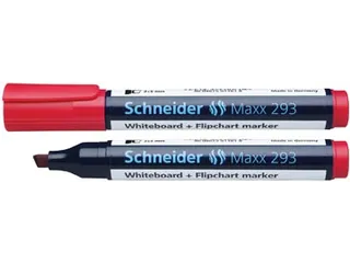 Schneider Whiteboard + Flipchart Marker Maxx 293 Rood - 1