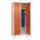 locker,HxBxD 1950x800x500mm,2vak,vak B 400mm,cil.-slot,voeten