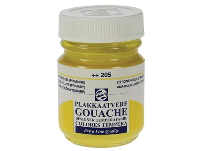 Talens Plakkaatverf Extra Fijn Citroengeel