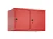 opzetkast,v. locker,2vak.,vak B 400mm,HxBxD 500x800x500mm,draaigrendel