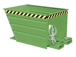 kiepbak,HxLxB 890x1440x1200mm,1,1m³,draagverm. 1500kg,RAL6011