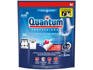 Vaatwastabletten Quantum Pro All-in-one 100 caps - 2