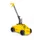 vloermarkeerapparaat,lijn B 30-100mm,m. markeerstok,staal,geel