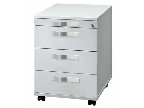 mobiel ladeblok,HxBxD 590x428x560mm,1 MA,3lade(n),cil.-slot,stanggreep