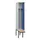 locker met bank,voor scheiding van kleding,HxBxD 2120x300x815mm,1vak