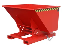 kiepbak,HxLxB 1070x1420x1560mm,1m³,draagverm. 1000kg,RAL3000