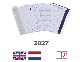 Agendavulling 2027 Kalpa A5 jaardoos 7dagen/2pagina's - 1