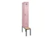 locker met bank,voor scheiding van kleding,HxBxD 2120x300x815mm,1vak