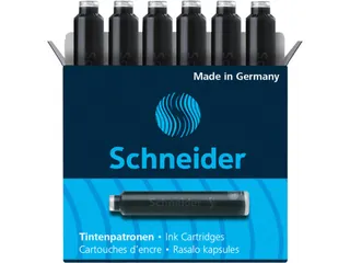 Inktpatroon Schneider Zwart 6 stuks - 1
