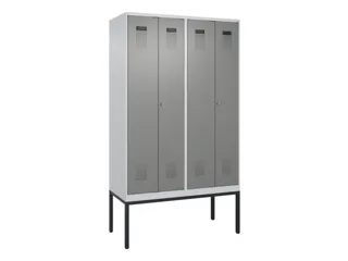 locker voor scheiding van kleding,HxBxD 2120x1200x500mm,4vak - 2