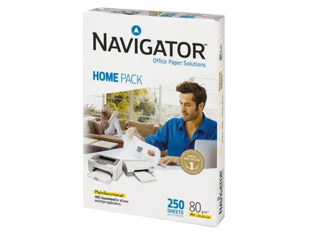 Kopieerpapier Navigator Homepack A4 80 Gram Wit 250vel