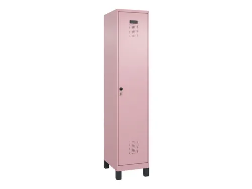 locker,HxBxD 1950x400x500mm,1vak,vak B 400mm,draaigrendel,voeten