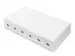 Boîtier de montage en surface pour modules Keystone blanc 6 ports