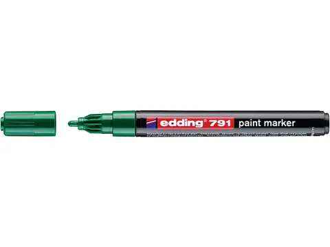 Paintmarker edding 791 alcoholbasis 1-2mm groen