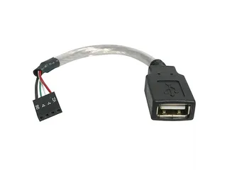 15cm USB 2.0 Kabel USB A naar 4-pins Moederbord Aansluitkabel F/F - 1