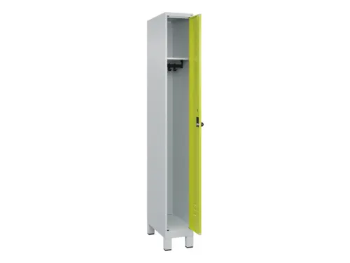 locker,HxBxD 1950x250x500mm,1vak,vak B 250mm,draaigrendel,voeten