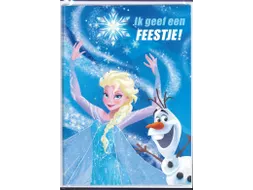 Hallmark Uitnodigingen Disney Frozen kaart + envelop