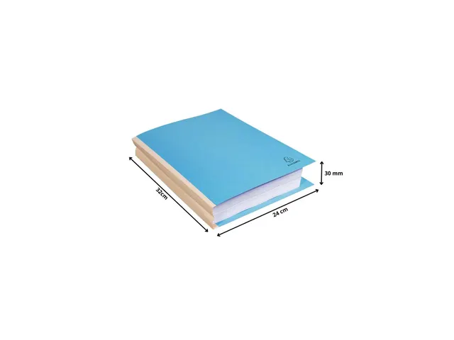 10 mappen met uitrekbare linnen rug Forever 320g/m2 24x32cm